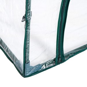 Mini-serre de jardin portable en PVC pliable pour légumes et tomates, avec fermeture éclair, pour l'extérieur et la maison - Product Image 5