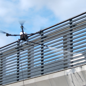 Top-Tier <b>High</b>-Efficiency Professional Aerial Cleaning System with Nozzles for Building Window Glass Maintenance - JIUSI D15R - Product Image 1