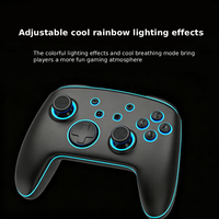 Control de Juego Inalámbrico BT Multifunción con Activación de un Botón, Vibración Ajustable de Seis Ejes, Mando para Switch, Manette