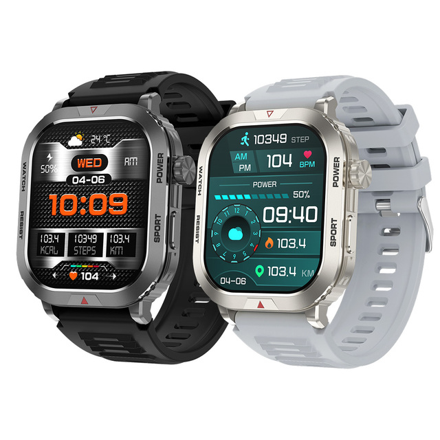 2.01inch Screen ZW66 Smartwatch IP68 Waterproof Health Monitoring Smart Calling Sports Watch for Men 2024