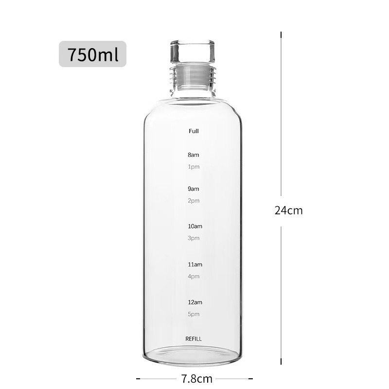 Verre transparent 750ml