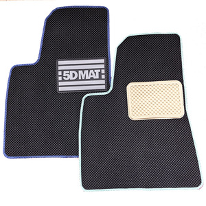 Alfombrillas Universales de Lujo para Coche, Resistentes, Antideslizantes, Impermeables, de PVC, para Todo Tipo de Clima, Juego de 4 Piezas - Product Image 1
