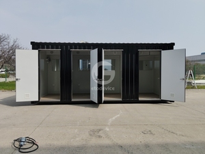 Nouvelle toilette et <span class=keywords><strong>douche</strong></span> portables en conteneur, toilettes intelligentes préfabriquées pliantes en conteneur <span class=keywords><strong>de</strong></span> 40 pieds - Product Image 4