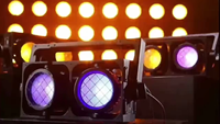 Lumière de scène LED COB 2x300W RGBWA à haute luminosité IP65, lumière de scène pour public, barre lumineuse pour fête, mariage, spectacle musical, DMX512