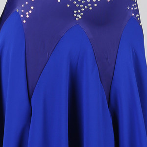 Neues modernes Ballsaal-Tanzkleid aus Stoff, großer Swing-Rock, Walzer, Foxtrot, <span class=keywords><strong>Quickstep</strong></span>, Standard-Tanzkostüm für Wettbewerbe und Aufführungen - Product Image 6