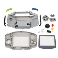 Coque de protection pour Game Boy Advance GBA, lentille d'écran, boutons, autocollant