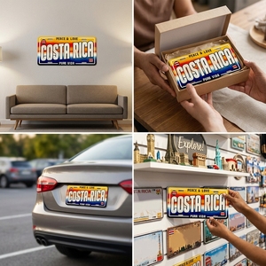 Carteles <span class=keywords><strong>de</strong></span> Metal Personalizados, Carteles <span class=keywords><strong>de</strong></span> Metal Vintage Retro Route 66, Placas <span class=keywords><strong>de</strong></span> Coches, Garaje, Póster <span class=keywords><strong>de</strong></span> Metal Antiguo, Decoración <span class=keywords><strong>de</strong></span> Matrículas, Logotipo Personalizado - Product Image 6