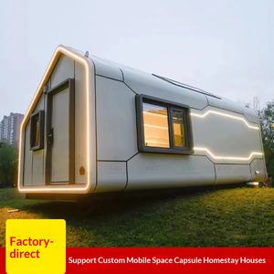 Cápsula Espacial Móvil de Forma Especial, Edificio Integrado, Casa, Mar de Flores, Base de Fotografía de Bodas, Accesorios de Fotografía, Paisaje - Product Image 1