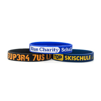 Pulseras de silicona Memo pulsera código QR pulseras personalizadas Baller bands