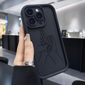 เคสโทรศัพท์มือถือ TPU กันกระแทกสำหรับ <span class=keywords><strong>iPhone</strong></span> <span class=keywords><strong>11</strong></span> 12 13 14 15 16 17 <span class=keywords><strong>PRO</strong></span> <span class=keywords><strong>MAX</strong></span> พิมพ์ลายด้วยมือสำหรับหนึ่งครอบครัว - Product Image 3