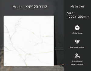 Piastrelle per pavimenti antiscivolo 1200x1200 all'ingrosso in bianco e grigio-fornitura diretta in fabbrica per progetti alberghieri - Product Image 6