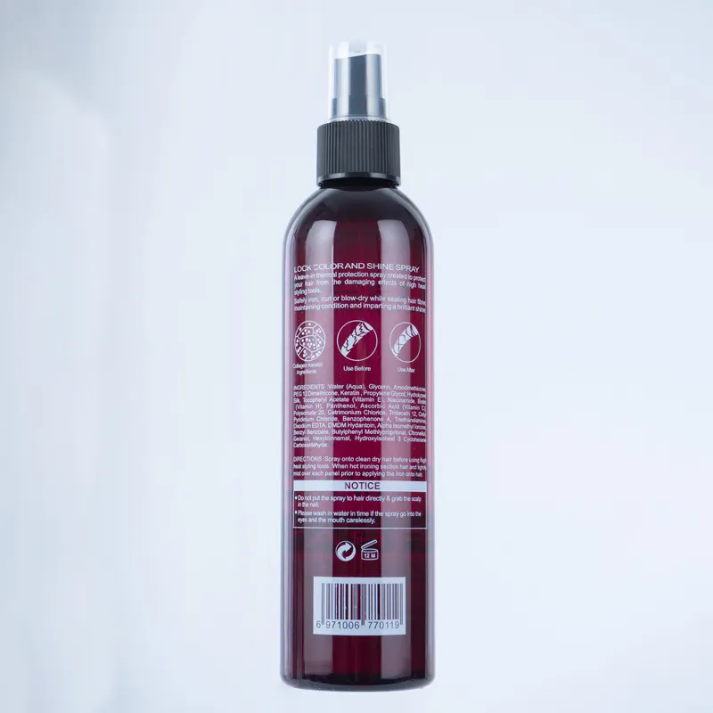 Commercio all'ingrosso naturale di riparazione dei capelli Spray olio di Argan Spray per capelli organico nutriente riparazione danneggiato Spray per capelli