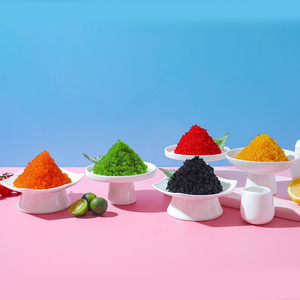 Œufs de poisson volant du Pérou surgelés pour sushi, gros grains, texture éclatante, couleurs orange, rouge, noir, or, vert, capture <span class=keywords><strong>sauvage</strong></span>, vente en gros - Product Image 2