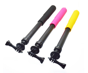 <span class=keywords><strong>Stabilisateur</strong></span> de téléphone trépied avec tête rétractable Selfie Stick avec vis pour <span class=keywords><strong>Gopro</strong></span> Hero <span class=keywords><strong>11</strong></span> 10 9 8 7 6 5 4 Sony Xiaomi Yi - Product Image 2