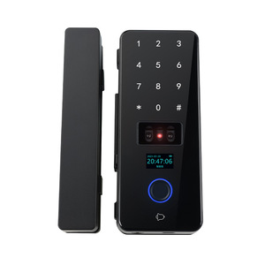 Deyang Enpu Smart Lock 109 Face Lock Fingerprint Glass Door Unlock Memory Card 100 Faces - Product Image 1