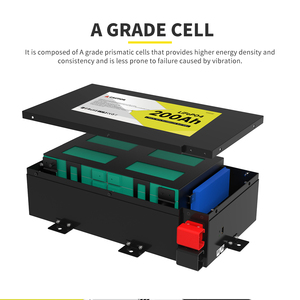 APP kontrol kapalı yol 4WD 4X4 ince LiFePO4 pil 12V 200ah lityum piller 6000 döngüleri - Product Image 2