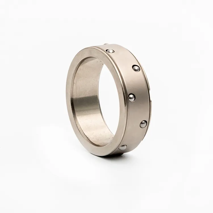 Anello a sfere differenziali ad anello personalizzabile in acciaio/alluminio/fibra di carbonio