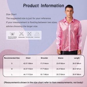 Chemise de danse pour hommes, vêtements de danse latine et jazz, costumes de scène, hauts pour la pole dance, fêtes à thème, défilés de mode, cérémonies, festivals - Product Image 6