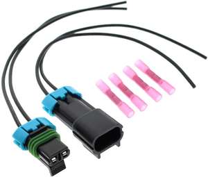 汽车用12英寸10号2针端子修理连接器插头线束 - Product Image 4