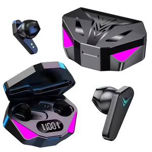 Chơi game X15 TWS in-ear không dây stereo <span class=keywords><strong>Earbuds</strong></span> độ trễ thấp Tai nghe LED tính năng chống thấm nước hoàn hảo thông minh đồng hồ phụ kiện - Product Image 1