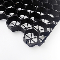 Grilles de pavés en plastique HDPE personnalisées, aménagement paysager, 8 pièces, grille en nid d'abeille en plastique pour la plantation d'herbe, pour les parkings et les allées extérieures