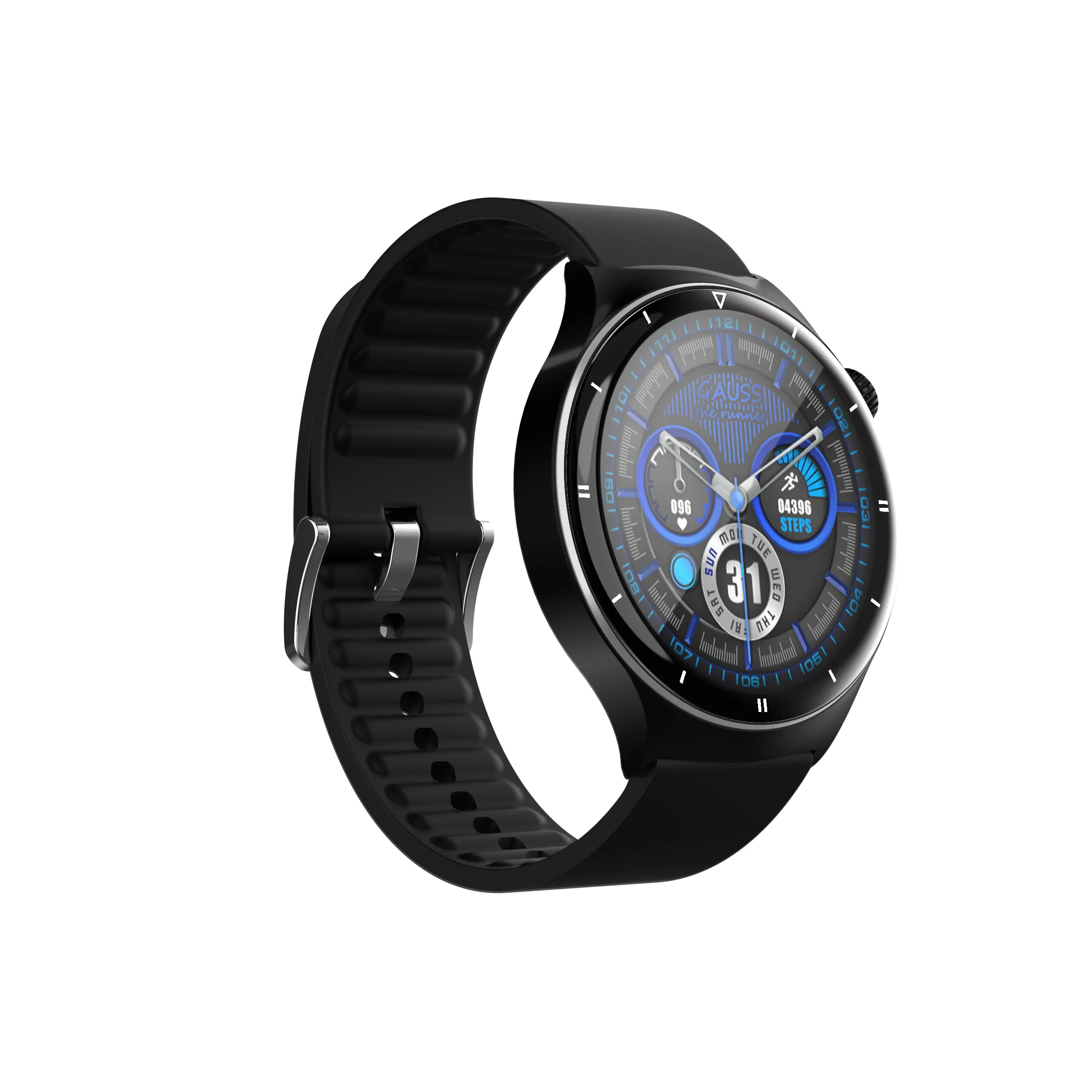 Jt55 Smart Watch Full-Touch Display con Logo personalizzato dispositivo indossabile di moda per il monitoraggio della frequenza cardiaca e della temperatura