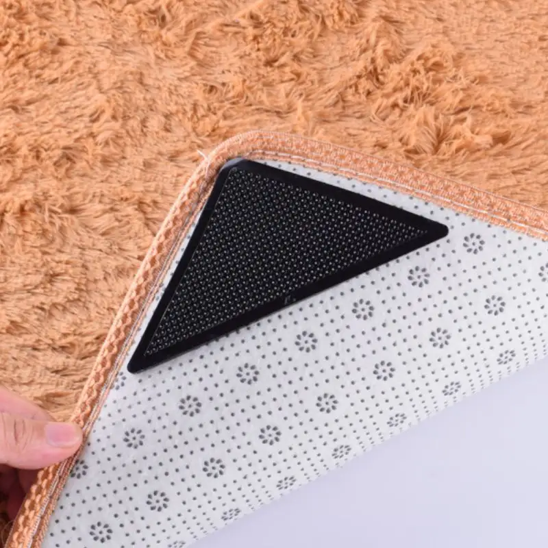 Offre Spéciale Lavable Réutilisable Gel SOUPLE PU Auto-adhansive tapis Grip Anti-dérapant Pour Tapis Pince