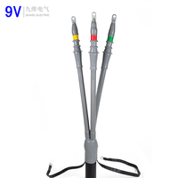 Oferta Especial: Kits de Terminación de Juntas de Cable Termocontraíbles en Frío de Silicona de 0.6/1kV y 3kV, 5 Hilos, IEC60502