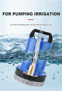 <span class=keywords><strong>Pompe</strong></span> submersible DC 1 pouce <span class=keywords><strong>de</strong></span> sortie 12V 24V 36V 48V 60V 72V, haute pression, grand débit, alimentée par batterie solaire - Product Image 2