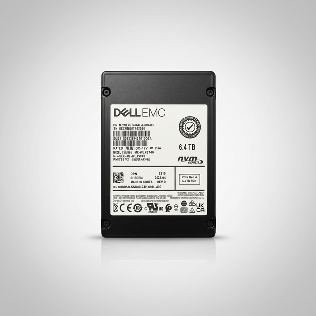 Brand New Hard Drive 6.4TB U.2 Nvme Ssd 6.4T