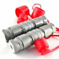 KZE-B 3/8 \ "NPT vanne à boisseau sphérique Enerpac échange 700 bar haute pression en acier au carbone filetage verrouillé hydraulique coupleur rapide pour 50mm