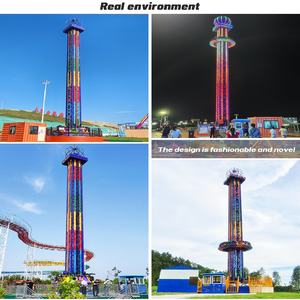 <span class=keywords><strong>Fournisseur</strong></span> de la Chine Discovery Thrill Rides Big Drop Tower Free Fall Rotating Amusement Ride Amusement Park Ride Equipment - Product Image 2