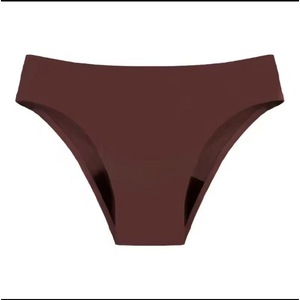 Maillots de bain menstruels sans coutures, bas de maillot de bain anti-fuites, 4 couches absorbantes, sans coussinets, réutilisables, sous-vêtements physiologiques pour la natation - Product Image 4