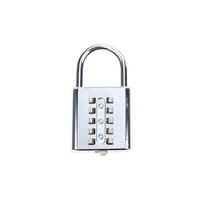 YH9034 Cadenas à combinaison à 10 chiffres avec bouton poussoir et cadenas à mot de passe à 5 chiffres à bouton aveugle