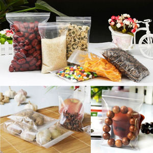 100 Chiếc Túi Nhựa PE Trong Suốt, Túi Zip Đựng Đồ Có Khóa Kéo Dày Dặn, Dày Dặn, Dày Dặn, Dày Dặn - Product Image 4