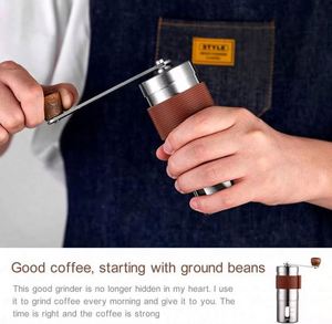 Manual Coffee <b>Grinder</b>, Hand Coffee <b>Grinder</b>, Bean <b>Grinder</b>, Portable Mini Coffee <b>Grinder</b> with Adjustable Settings. - Product Image 6
