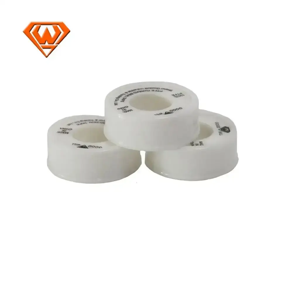 Sealing Tape Used For Industrial Pipe Sealing With White Color PTFE Tapes