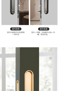 Cerradura Moderna Elíptica para Puerta Corredera con Tirador de Aleación de Zinc y Llave para Cajón, Dormitorio, Escuela - Duradera y de Fácil Instalación - Product Image 5