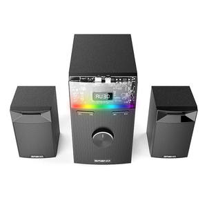 Haut-parleur de subwoofer actif pour maison, son puissant de 50 W, basses profondes, en bois - Product Image 6