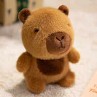 Bandana brodée avec logo personnalisé, peluche capybara, mascotte, cadeau promotionnel, jouet