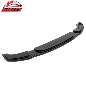 Convient pour BMW F10 Série 5 Berline 2011-2016, lèvre de pare-chocs avant style HM, noir brillant - Product Image 4