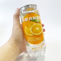 Boissons gazeuses sans sucre ni gras, aromatisées aux fruits, certifiées Halal, 350 ml, pour distributeurs (vente en gros)