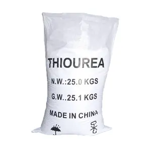 CAS 62-56-6 Alta calidad del proveedor de China Thiourea Thio Urea para fotografía de fertilizantes