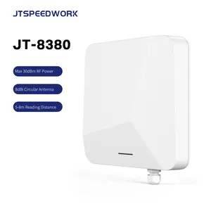 JT-8380 RFID Wiegand/RJ45/RS232/WIFI çip Pasive okuyucu uzun menzilli Usb 860mhz-960mhz Android 11 Wiegand UHF Rfid okuyucu
