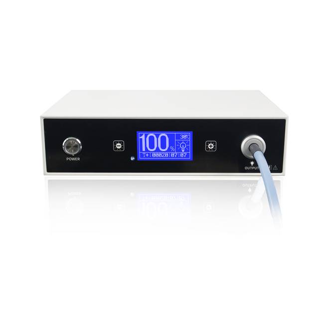 Wholesale 100W Medical Cold Light Source LED for Surgical Rigid Endoscopy Systems for Hospital Veterinary Diagnosis