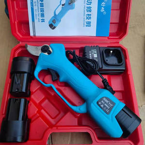 Tijeras de Podar Eléctricas Cómodas, Recargables, con Batería de Litio de 2.8 Ah, Tijeras de Jardín con Cuchilla de Acero de Alto Carbono de 45 mm - Product Image 4