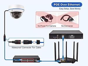 32CH 8MP H.265 PoE IP Dome mạng Hệ thống <span class=keywords><strong>camera</strong></span> hoạt động răn đe CCTV 4K NVR Kit trong nhà ngoài trời OEM âm thanh an ninh surveil IP - Product Image 3