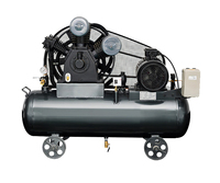 Compresor de Aire de Alta Presión YiBang 15KW 20HP 600L/min 300bar 380V 50HZ 3PH con Motor de Pistón y Válvula para Prueba de Presión