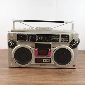 Oem 테이프 여분 안테나 카세트 기록병을 위한 직업적인 혁신적인 retro 라디오 포도 수확 파란 이