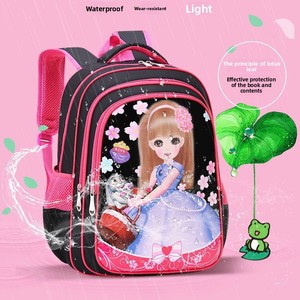 <span class=keywords><strong>Zaino</strong></span> in versione coreana di grande capacità per ragazze della scuola elementare di prima terza elementare - Product Image 4
